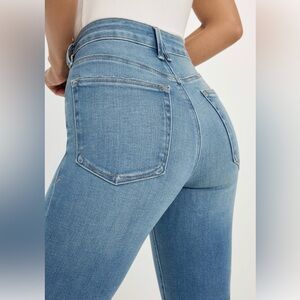 Good American straight leg jeans